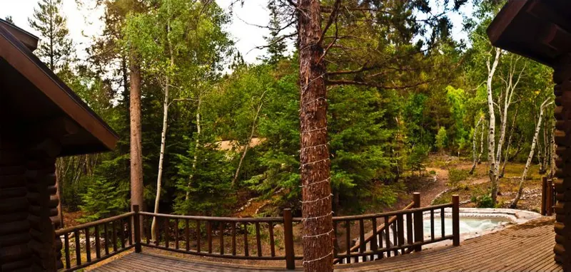 The back deck