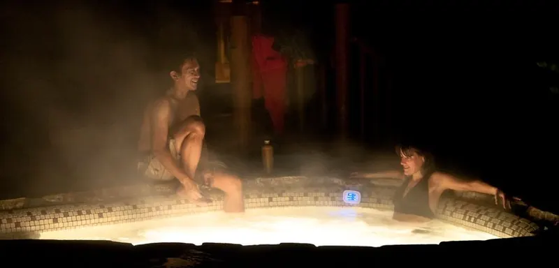 Steam after dark